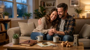 Glueckliche und dauerhafte Beziehung