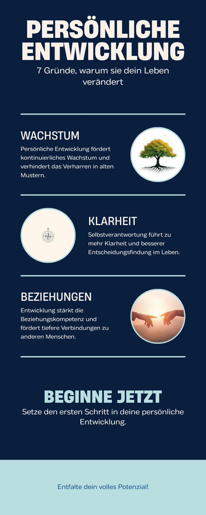 Infografik: Warum pers?nliche Entwicklung wichtig ist