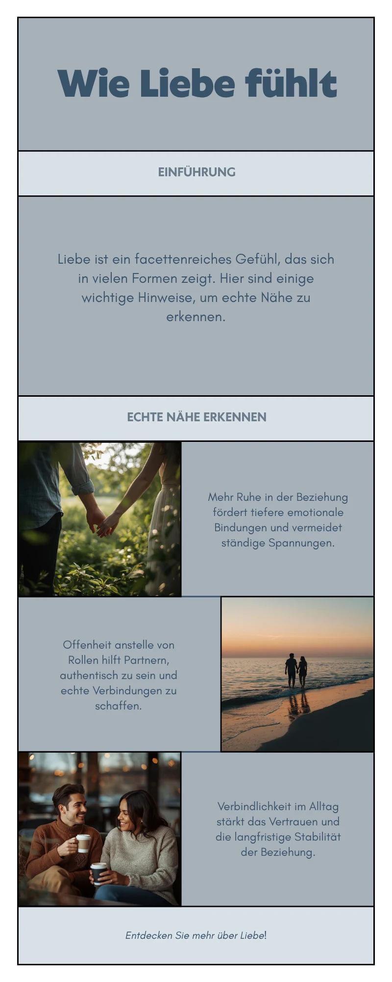 Infografik: Wie f?hlt sich Liebe an?