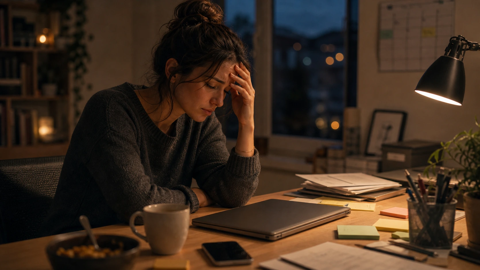 Burnout Fruehwarnampel