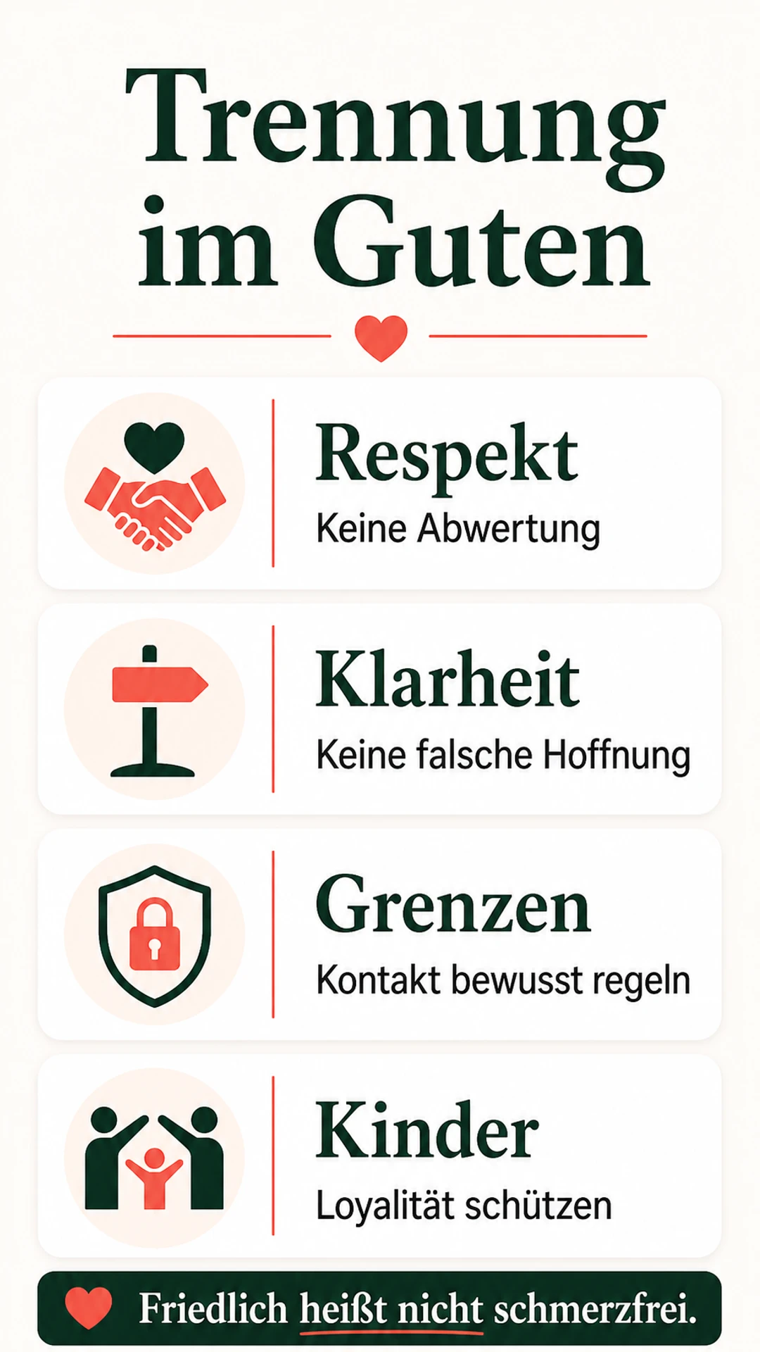 Conscious Uncoupling: Trennung im Guten ohne falsche Hoffnung Trennung im Guten mit Respekt, Klarheit und Grenzen