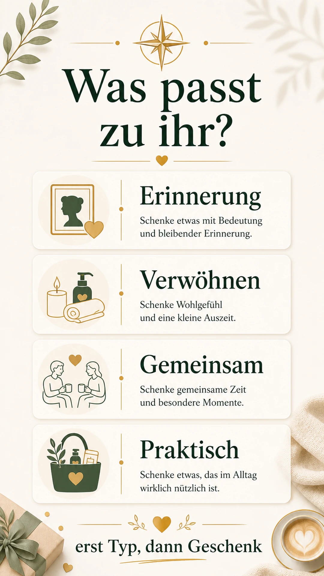 Entscheidungshilfe für passende Freundschaftsgeschenke