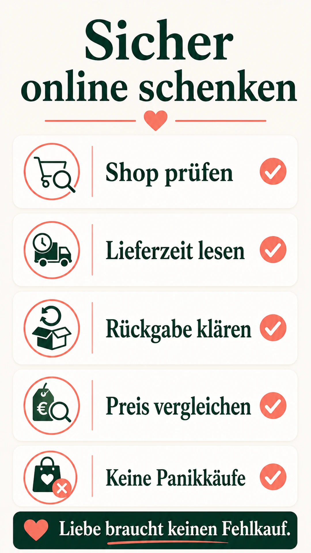 Sicher online schenken am Valentinstag