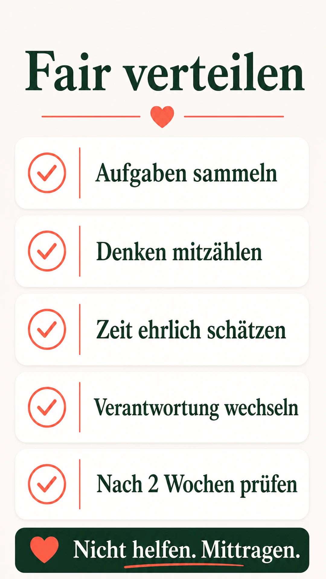 Schattenarbeit für Paare: unsichtbare Aufgaben, alte Muster und faire Verantwortung Fair verteilen statt nur helfen