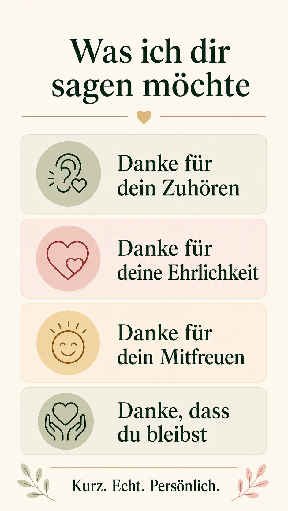 Gründe, warum du meine beste Freundin bist: Texte, Ideen und echte Worte Was ich dir sagen möchte als helle Copy-Map
