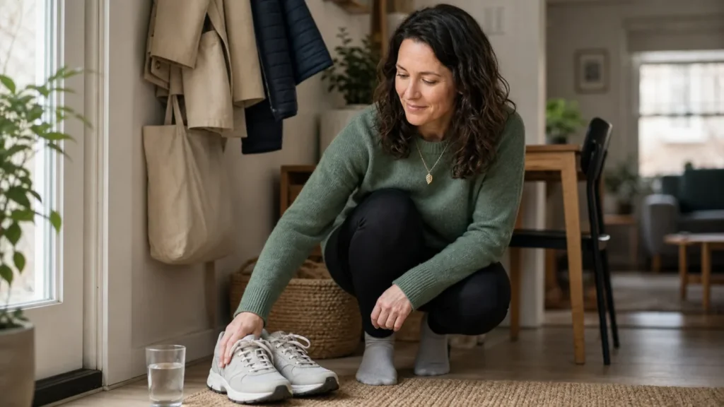 Mara bereitet eine kleine neue Gewohnheit vor