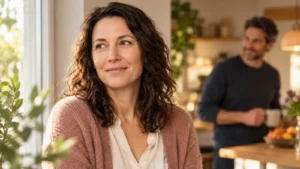 Hab ich Bindungsangst? Anzeichen einordnen und klarer handeln Mara in einem ruhigen Moment zwischen Nähe und eigenem Raum