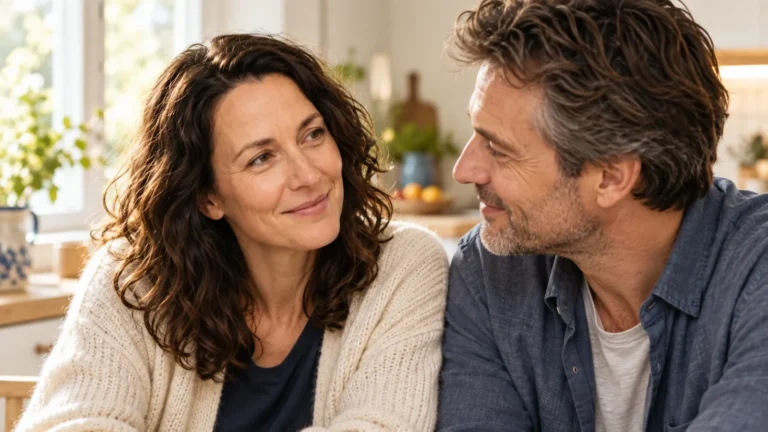 Was ist wahre Liebe? 5 Merkmale, die du im Alltag erkennst Mara und ihr Partner in einem zugewandten Alltagsmoment