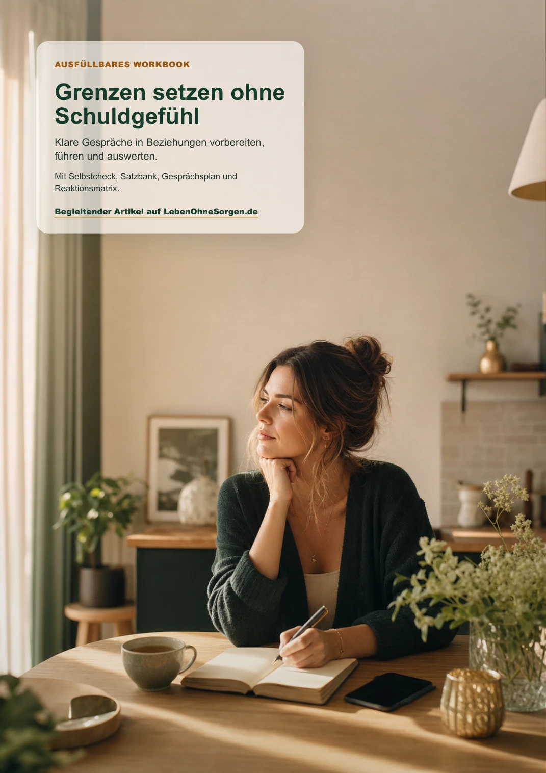 Originalcover: Grenzen setzen ohne Schuldgefühl – Workbook