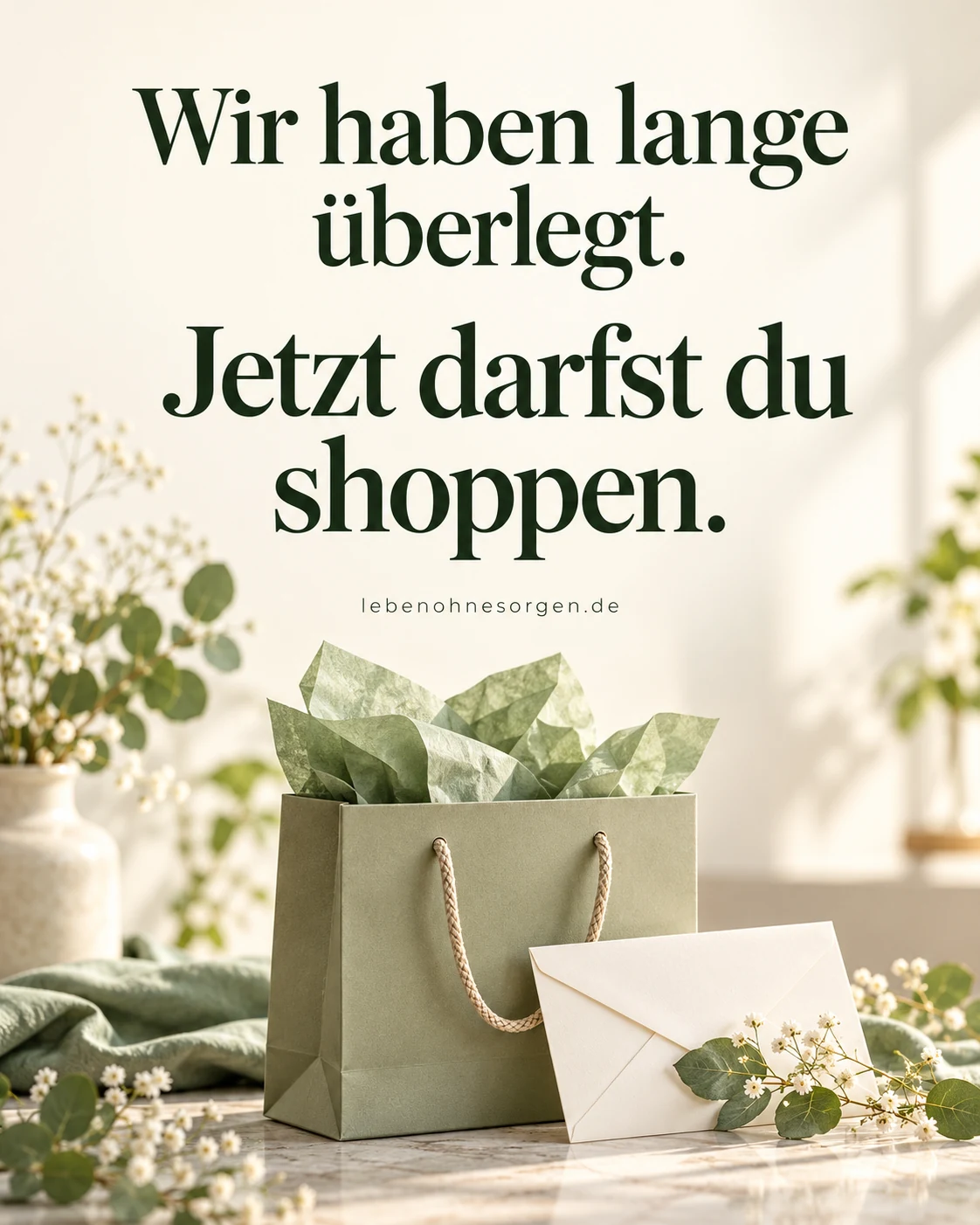 Ein Geldgeschenk von Freunden oder einer Gruppe: Wir haben lange überlegt. Jetzt darfst du shoppen.